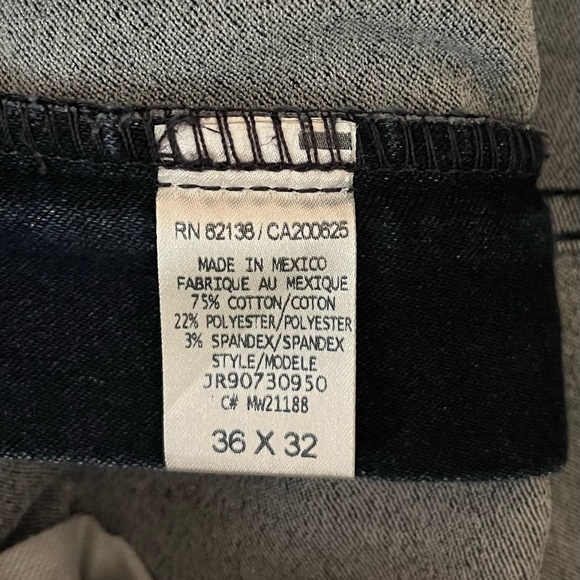 Guess Los Angeles Lincoln-Slim Straight mens jeans size 36x32 - Picture 5 of 5